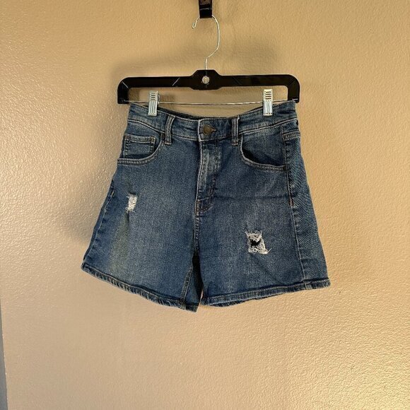 RSQ Super High-Rise Mom Jean‎ Shorts   Size 24 - Picture 1 of 6